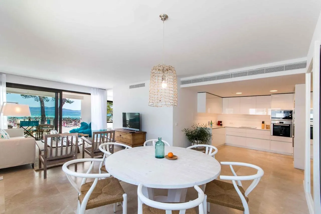 Alcudia Beach First Floor Front Line Apartament 0*, Alcudia (Mallorca) Hiszpania